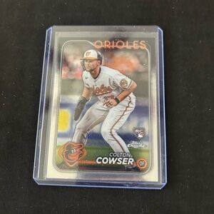 Topps Colton Cowser Orioles Rookie Card